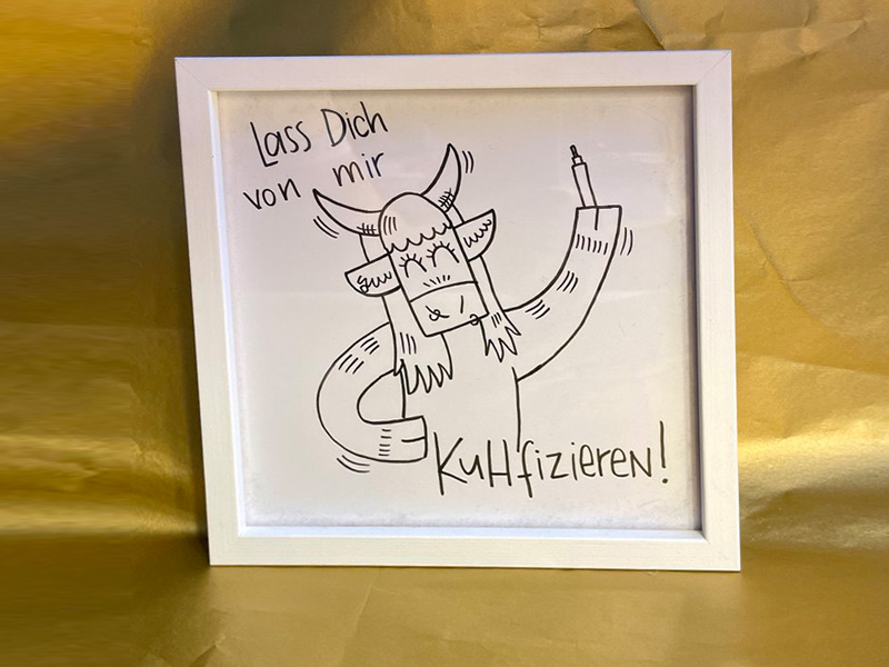 Kuhfizierung eine Person